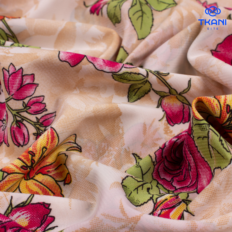 2037. Шифон. Принт от Tkani.site