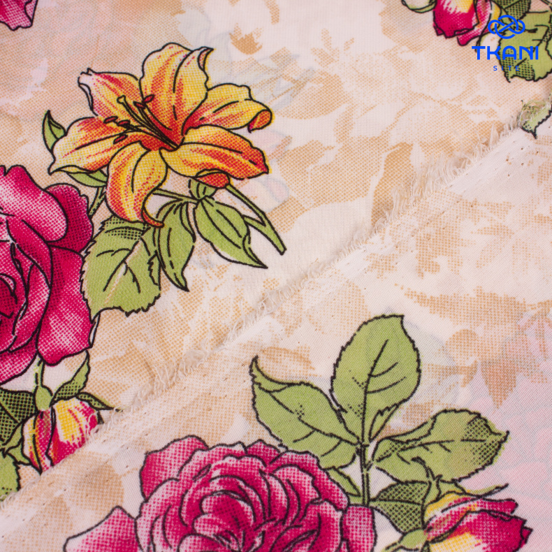 2037. Шифон. Принт от Tkani.site