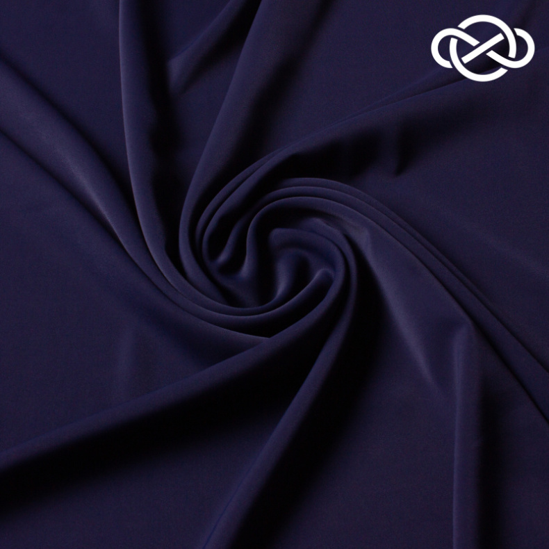 10836. Блузочная-плательная. Navy Peony. от Tkani.site