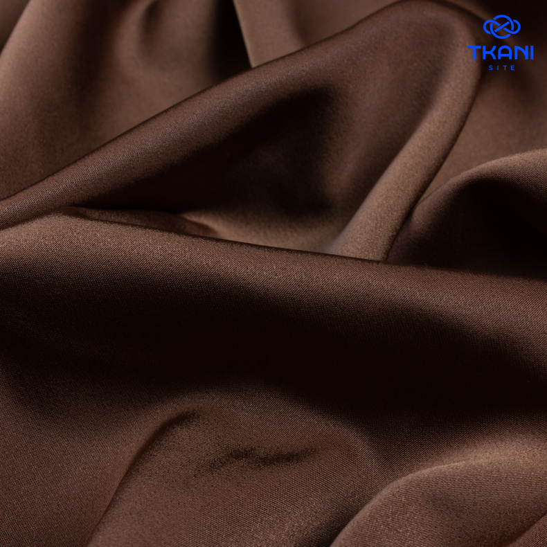 1043. Тяжелый армани. Коричневый. от Tkani.site