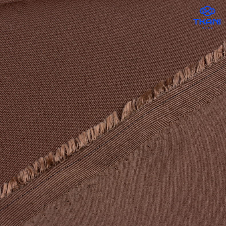 1043. Тяжелый армани. Коричневый. от Tkani.site