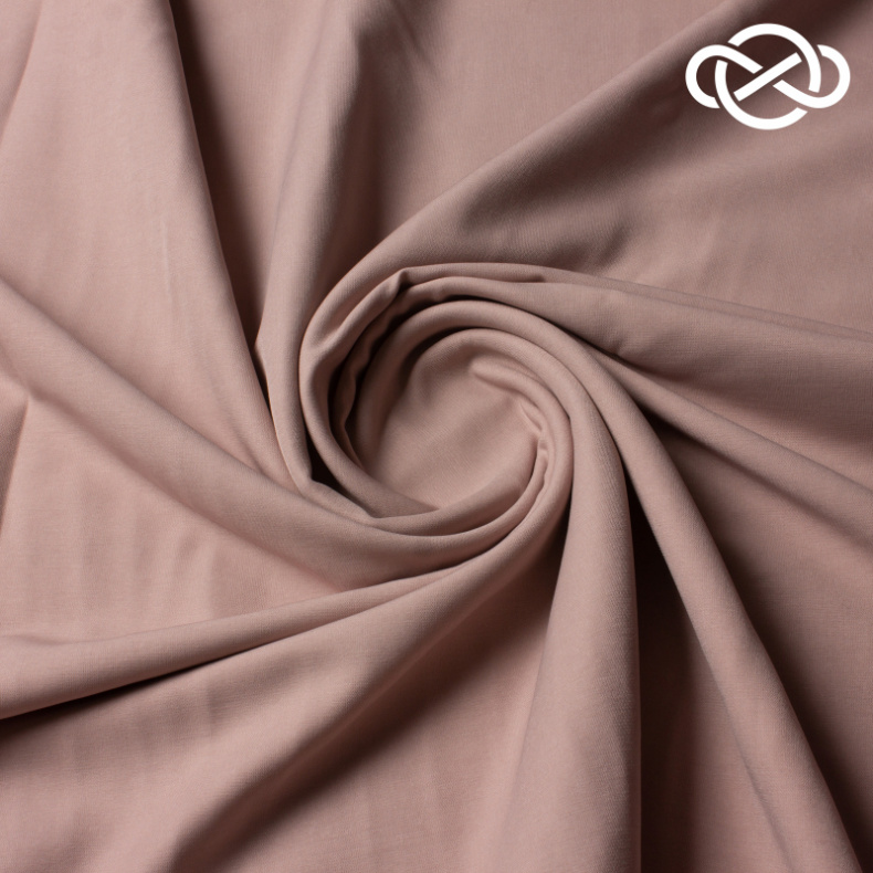 10983. Плательная вискоза. Купра. Rose cloud от Tkani.site