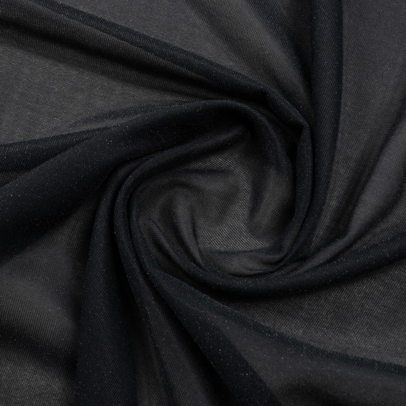 32662. Дублерин клеевой. Тонкий. Черный от Tkani.site