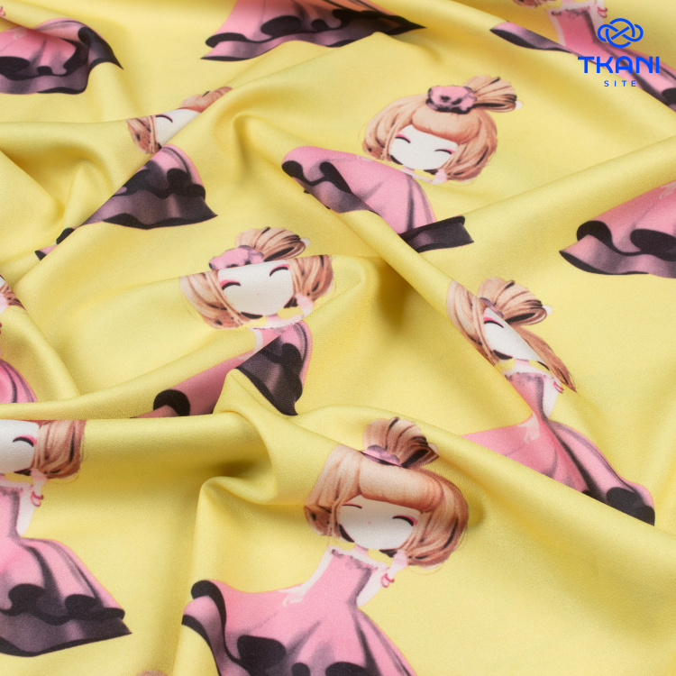 73595. Креп шифон. Принт. - фото 2