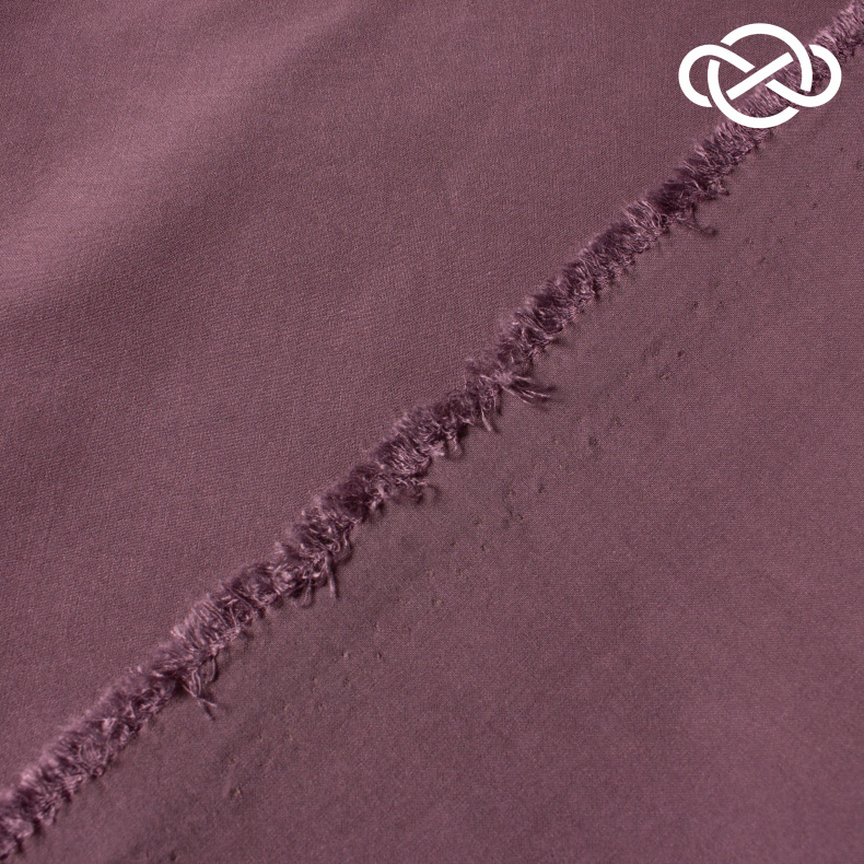 11322. Плательная вискоза с хлопком. Purple Dove от Tkani.site