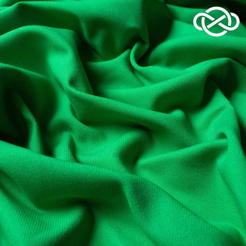 11349. Джинса. Classic Green от Tkani.site