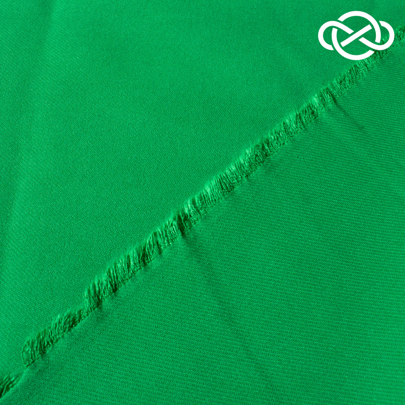 11349. Джинса. Classic Green от Tkani.site