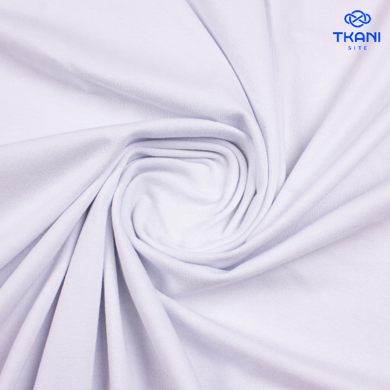 2090. Кулирная гладь. Белый от Tkani.site