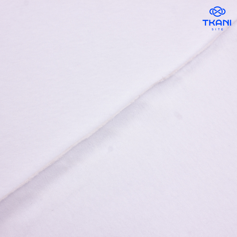 2090. Кулирная гладь. Белый от Tkani.site