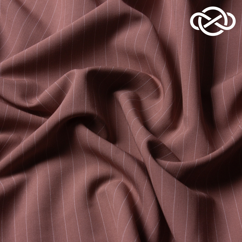 8380. Костюмная поливискоза в полоску. от Tkani.site