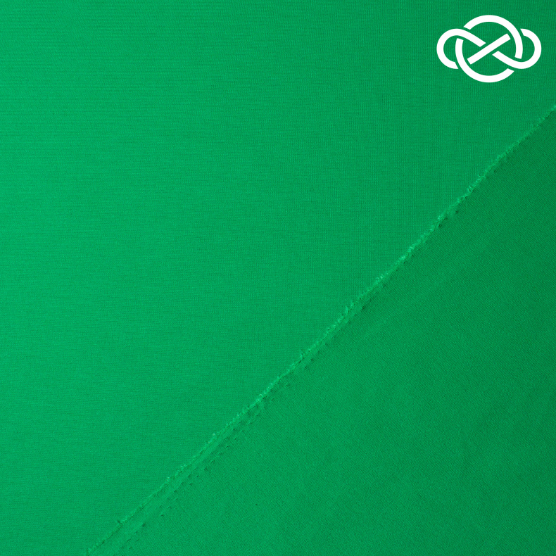 8386. Трикотажное полотно. Джерси. Simply green. от Tkani.site