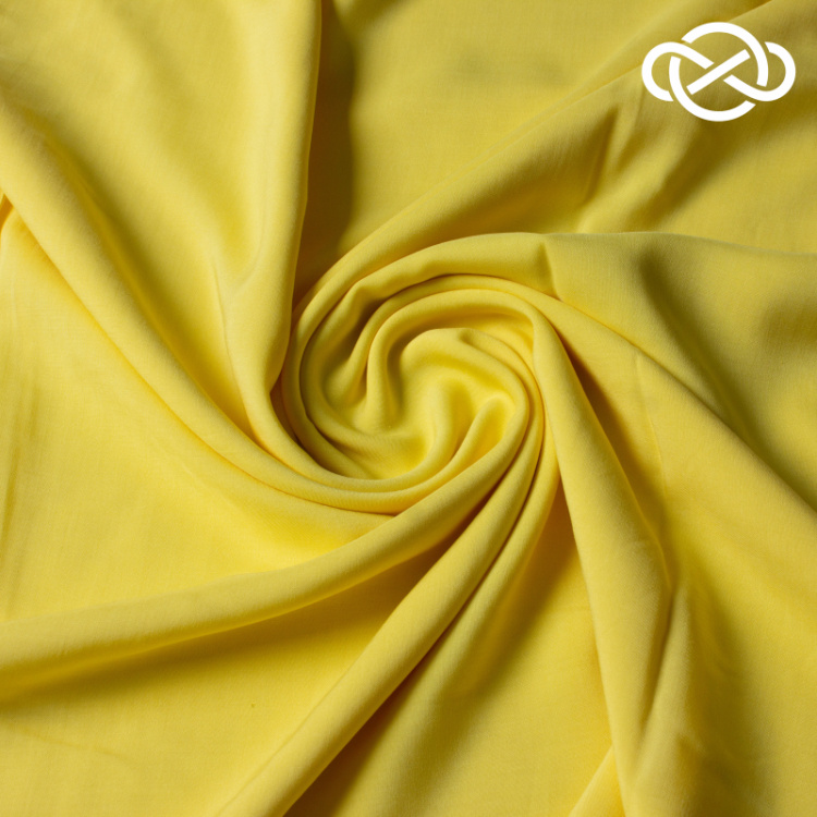 8407. Батист. Хлопок. Blazing yellow.