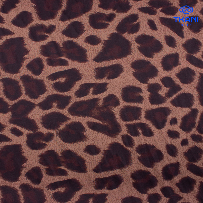 2117. Искусственный шелк. Армани. Принт. Уценка!!! от Tkani.site