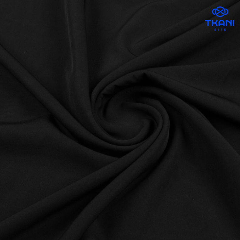 2118. Плательная. Барби. Черный от Tkani.site