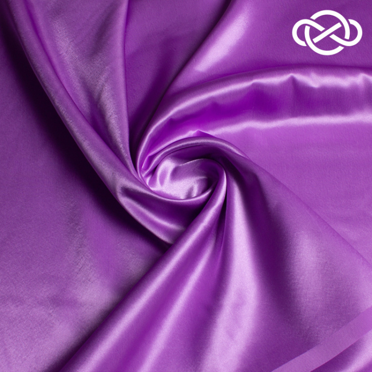 8539. Костюмный атлас. Lavender.