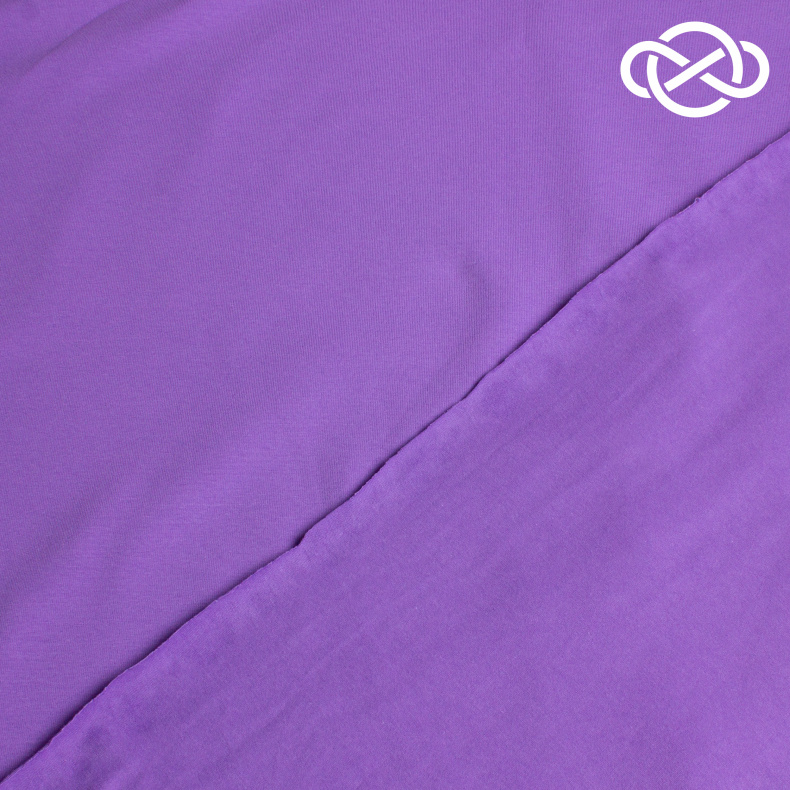 8564. Кулирная гладь. Purple rose. от Tkani.site