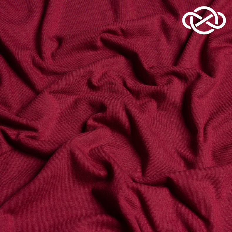 8620. Кулирная гладь. Rumba red. от Tkani.site