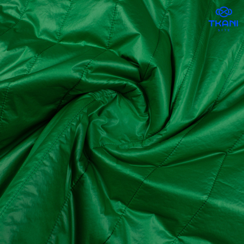 91962. Курточная стежка на синтепоне. Нежный росток от Tkani.site