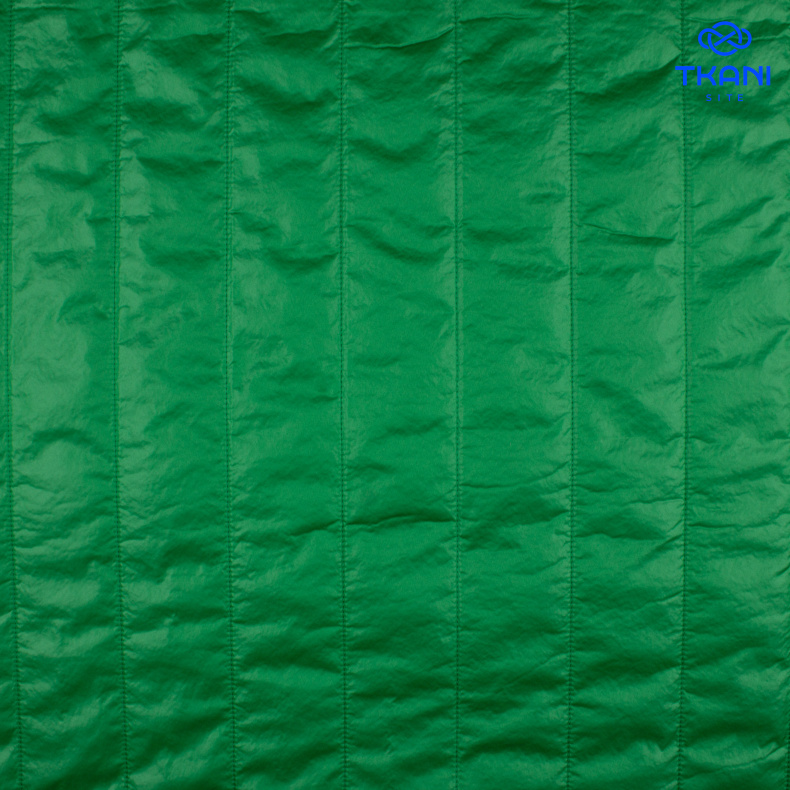 91962. Курточная стежка на синтепоне. Нежный росток от Tkani.site