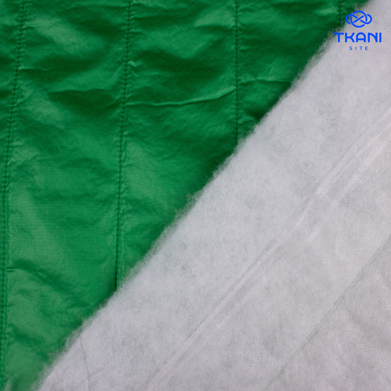 91962. Курточная стежка на синтепоне. Нежный росток от Tkani.site