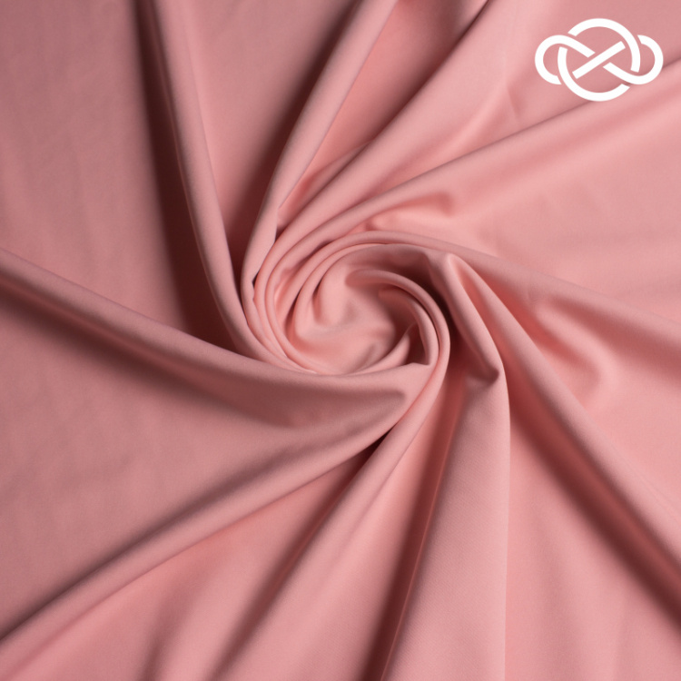 8755. Костюмная диагональ. Gossamer pink.
