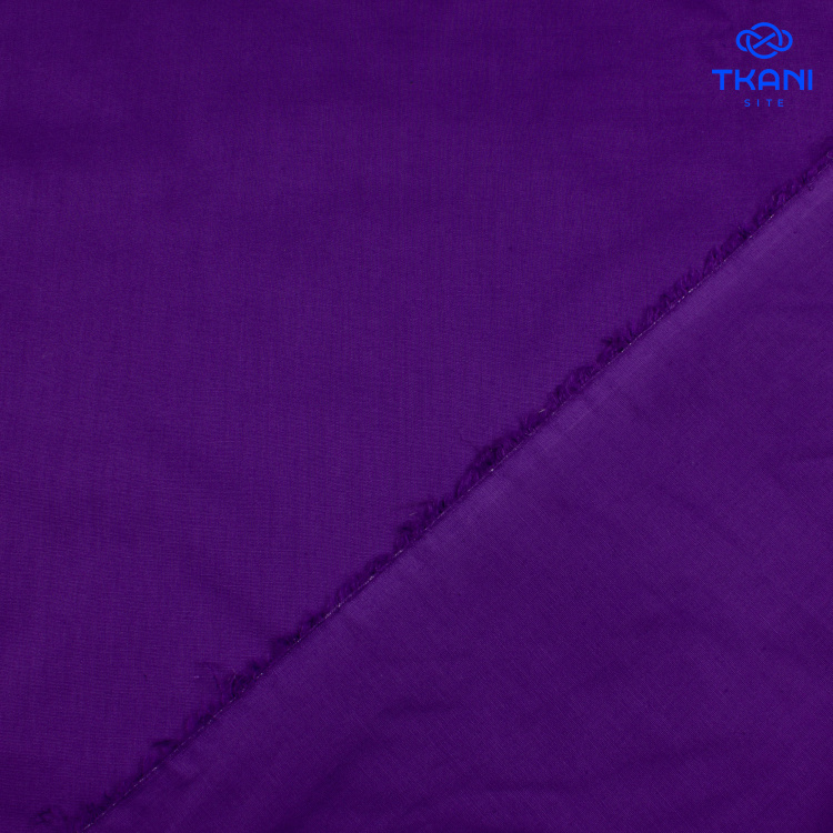 1081. Шлифованный поплин. Конопля.Фиолетовый. - фото 2