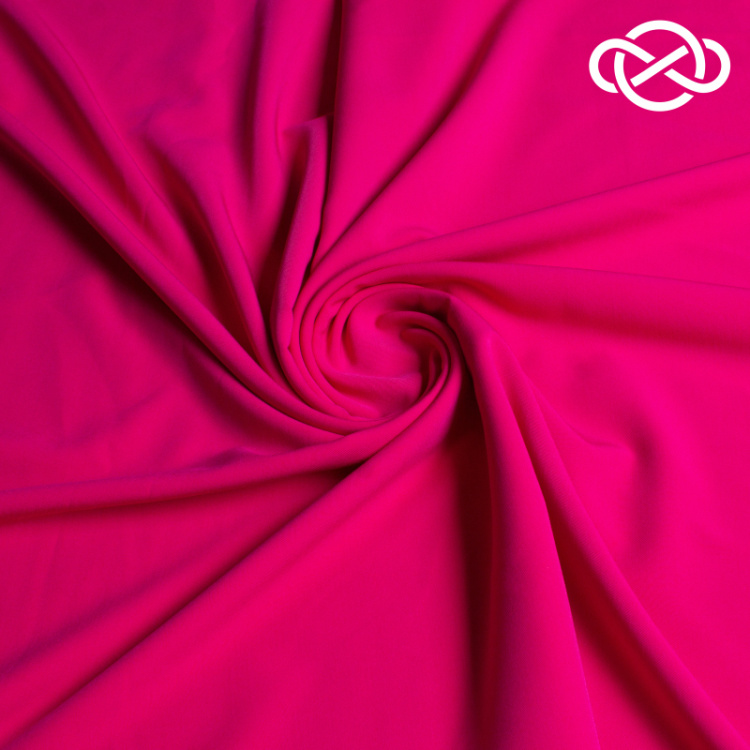8882. Костюмная поливискоза. Dark magenta.