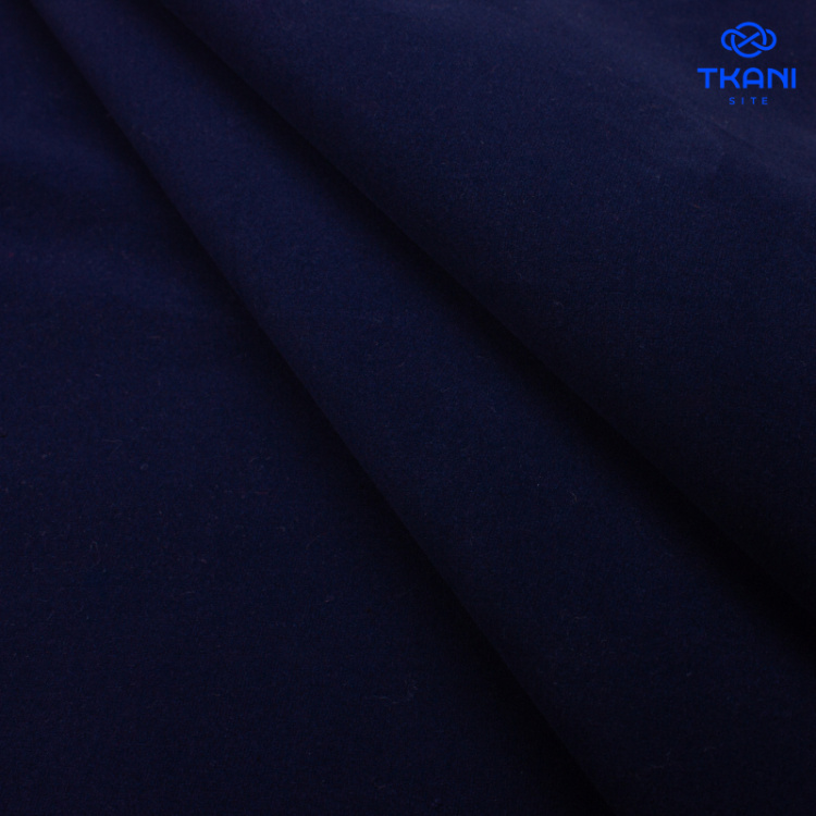 1086. Зир вельвет. Технический бархат. Темно-синий.