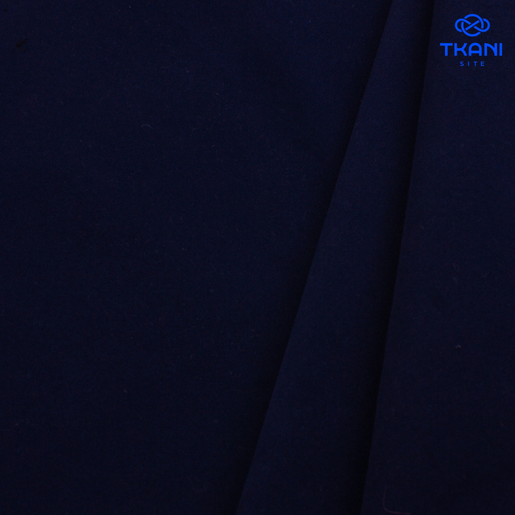 1086. Зир вельвет. Технический бархат. Темно-синий. - фото 2