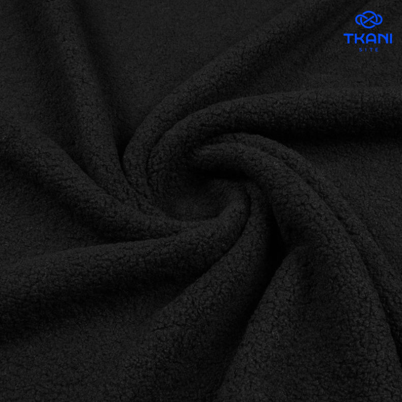 78648. Дубленка на шерпе. Черный. от Tkani.site