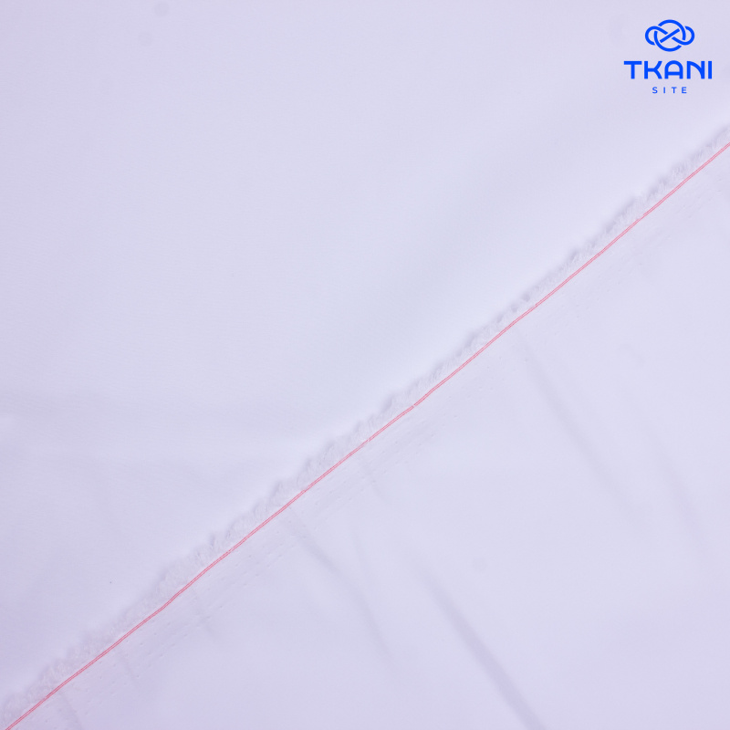 1093. Плательная Ниагара. Белый.