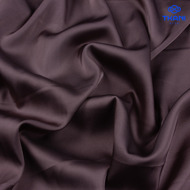 1097. Искусственный шелк. Армани. Мокко мусс. - фото 1