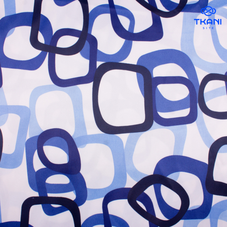 1098. Костюмно-плательный атлас. Принт.