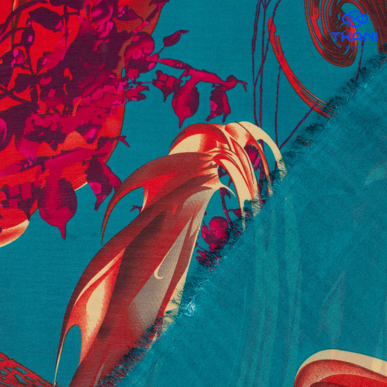 1100. Шифон. Принт. от Tkani.site