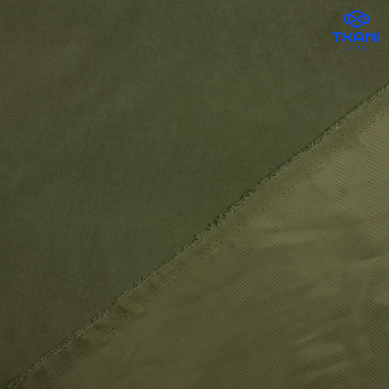 92053. Костюмная. Купра. Хаки. Уценка!!! от Tkani.site