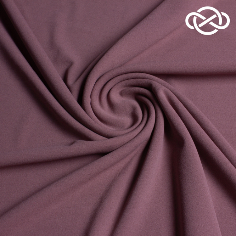 12250. Трикотажное полотно. Скуба. Twilight Mauve