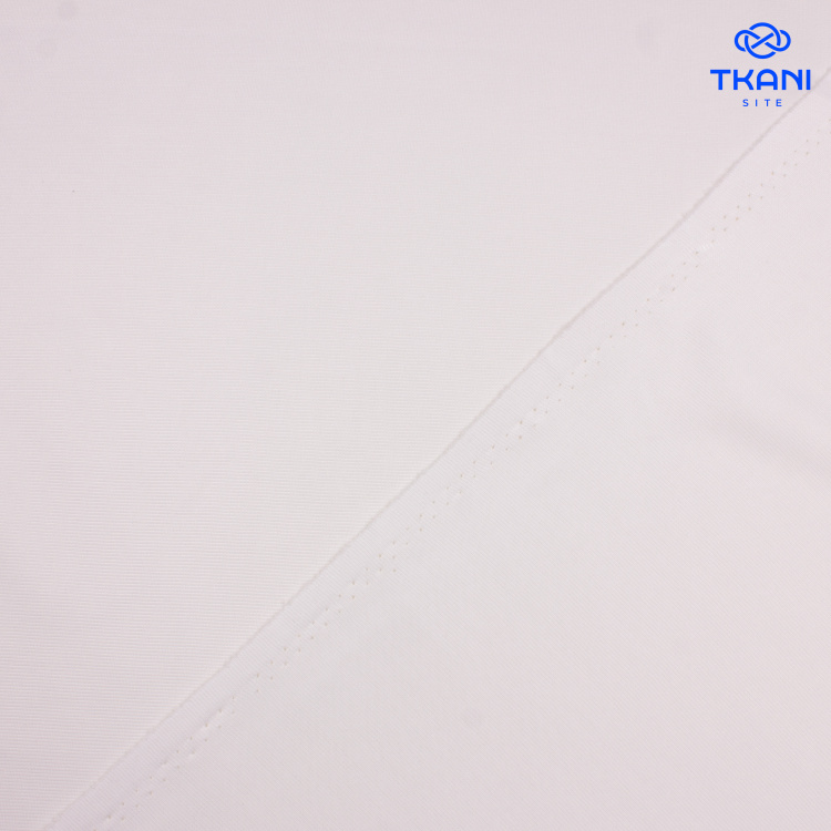 1107. Трикотажное полотно. Милано. Молочный. - фото 2