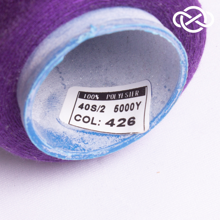 13182. Нитки швейные универсальные Sewing thread.  40s/2. 120/ 5000y/ Color 426. Цена за 1шт - фото 1
