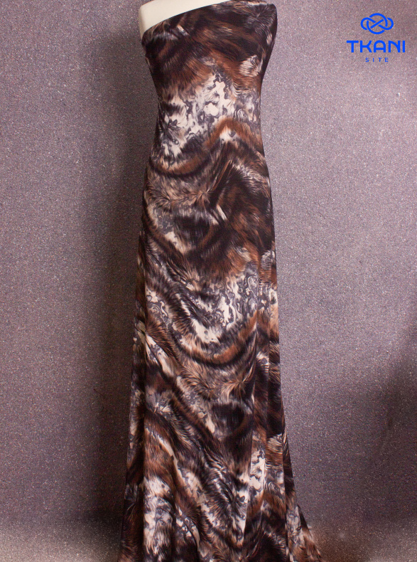 1152. Трикотажное полотно. Масло. Принт. от Tkani.site