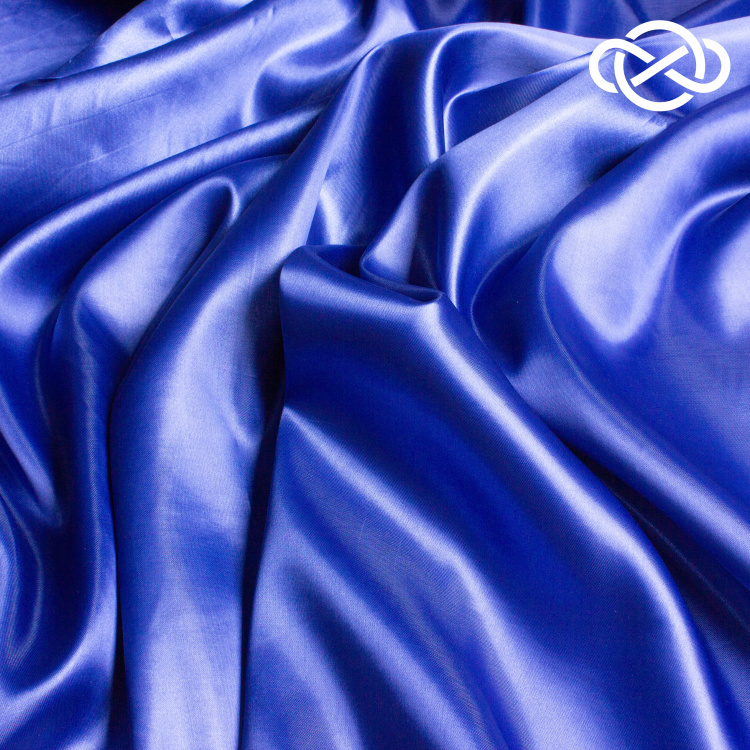 9585. Атлас. Navy peony. - фото 1