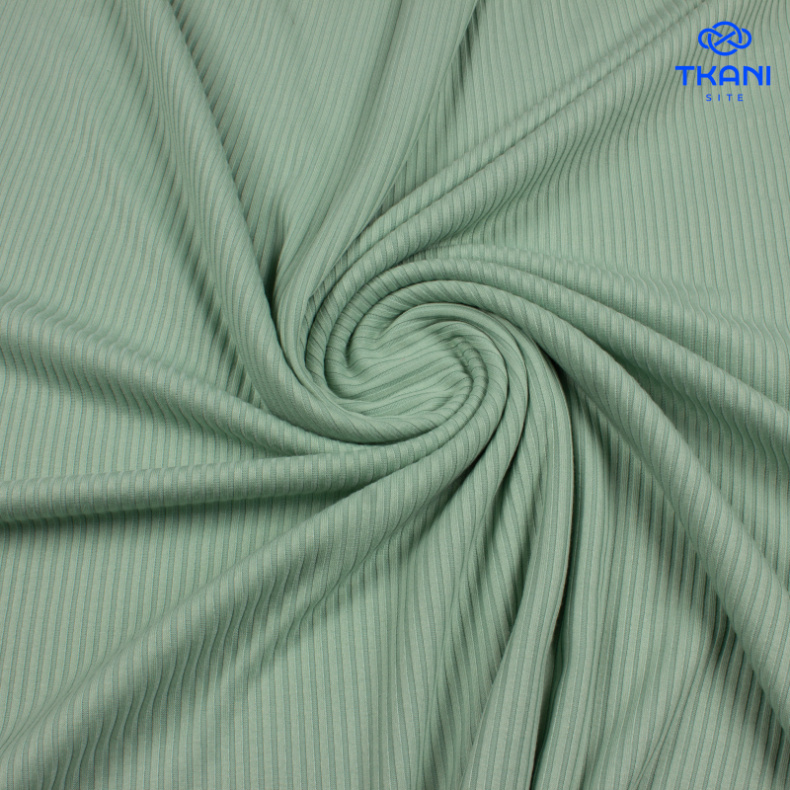 1163. Трикотажное полотно. Лапша. Фисташка. Уценка!!! от Tkani.site