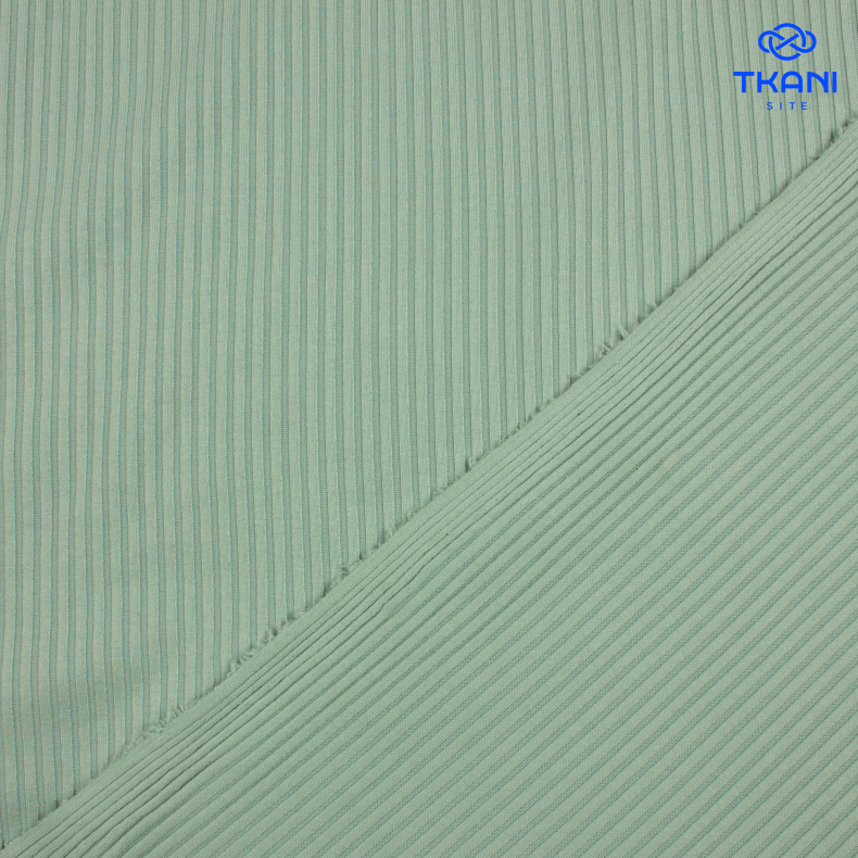 1163. Трикотажное полотно. Лапша. Фисташка. Уценка!!! от Tkani.site