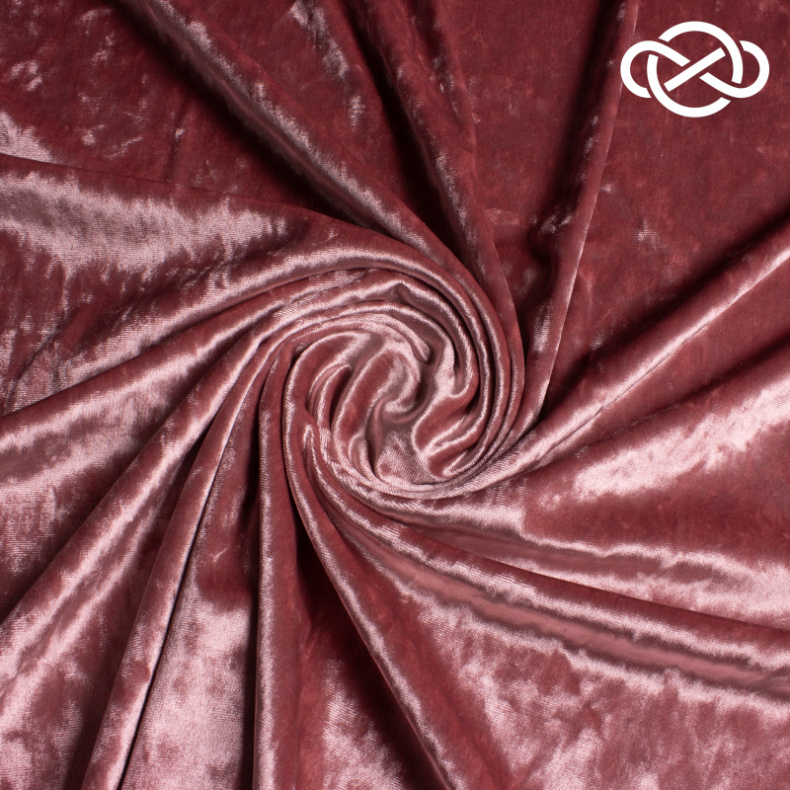 13373. Мраморный бархат. Silver Pink от Tkani.site