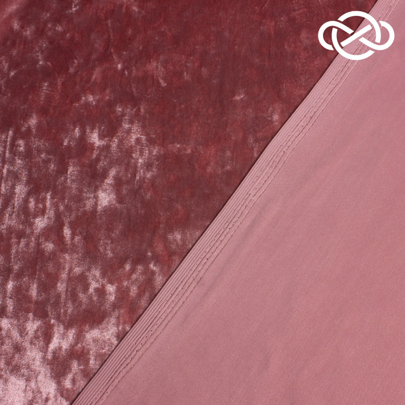 13373. Мраморный бархат. Silver Pink от Tkani.site