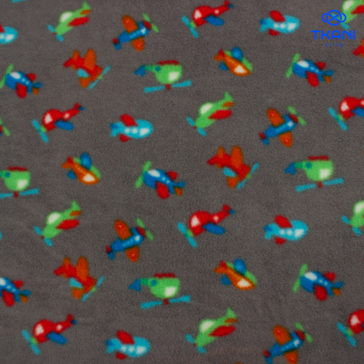 77819. Флис. Двухсторонний. Принт.