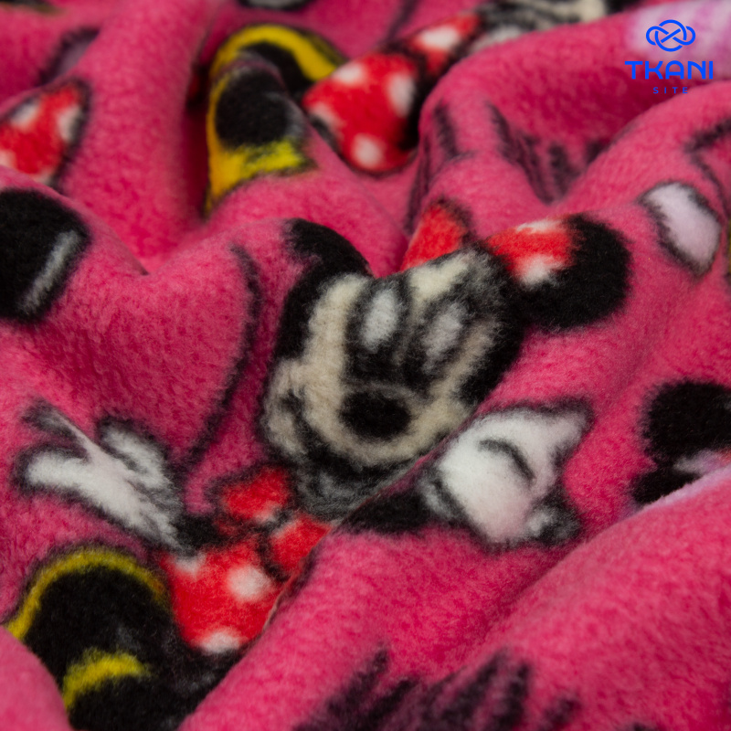 77812. Флис двухсторонний. Принт.