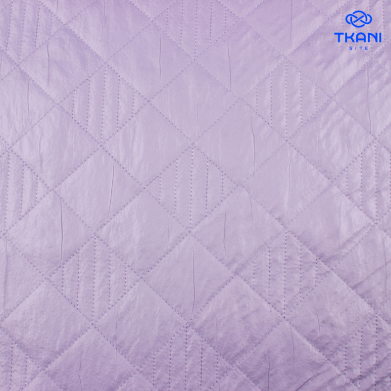 74468-1. Курточная стежка на синтепоне. Лавандовый жемчуг. от Tkani.site