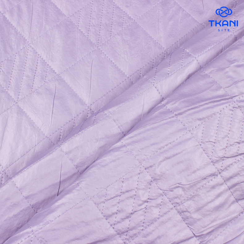 74468-1. Курточная стежка на синтепоне. Лавандовый жемчуг. от Tkani.site