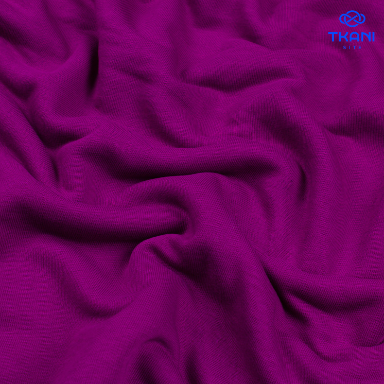 1171. Футер 3нитка. Петля. Дикая астра. от Tkani.site