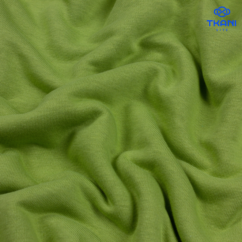 1176-2. Футер 3нитка. Петля. Зеленый банан. от Tkani.site